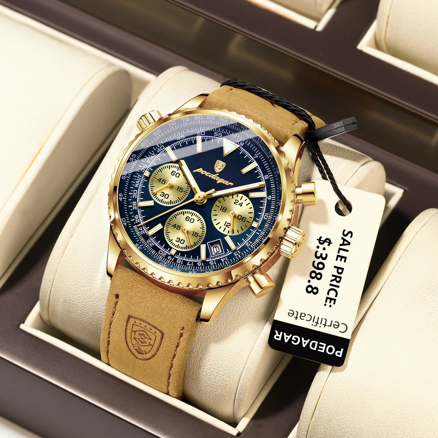 Prestige Chronograph – Imposanz, Stärke und Eleganz.