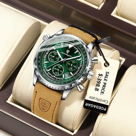 Prestige Chronograph – Imposanz, Stärke und Eleganz. 